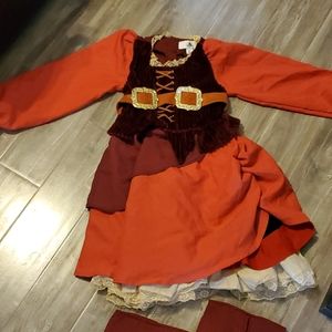 Pirates of The Carribean "Red" costume